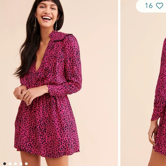 Zadig & Voltaire Leopard Print Mini Dress - Picture 5 of 13